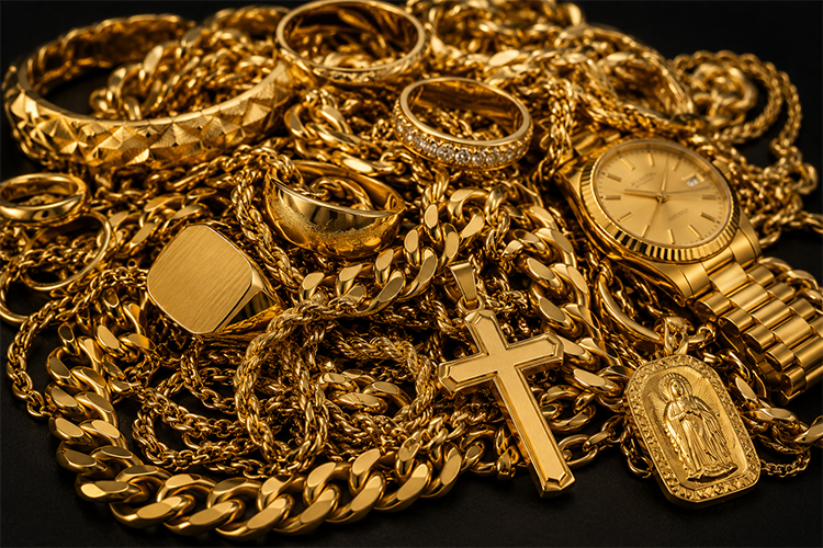 Joias em ouro